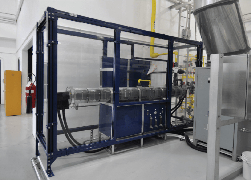 Sodium hypochlorite generator shielding designed and manufactured by TotalShield.